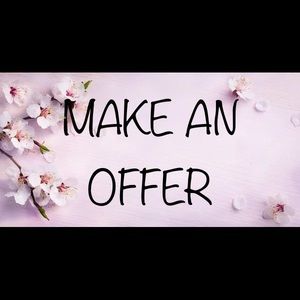 Make an offer ☺️